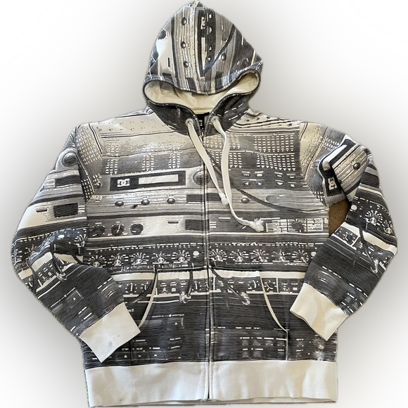 DC Men’s Zip Up Hoodie, Medium - Picture 1 of 7
